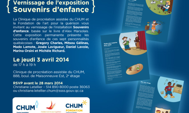Souvenirs d’enfance CHUM Kai Design Invitation card