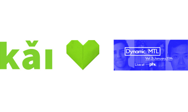 Kai Design showing love and support for Dynamicmtl event